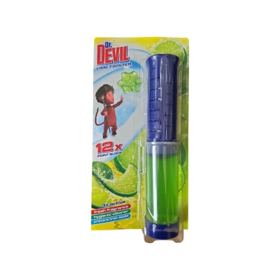 Дискове за тоалетна Dr.Devil 12дози 75мл*12 Lime
