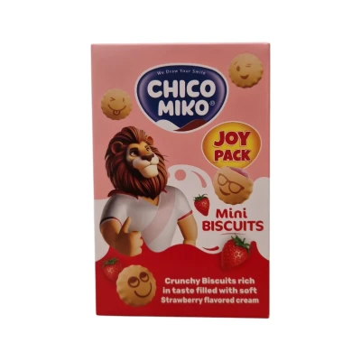 Бисквити с пълнеж Chiko Miko 40гр*12 Ягода
