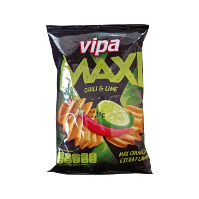 Чипс MAXI VIPA с чили и лайм  30гр*35