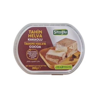 Шитоглу Тахан халва с какао 350гр*12