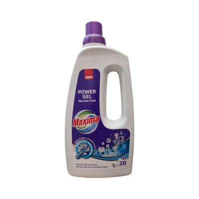 Максима Течен гел 1л.20д.*12 Powerful Wash