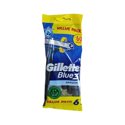 Жилет самобръсначка Blue3  6бр*20 Smooth