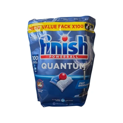 Таблетки за съдомиялна Финиш 100бр*4 All in one quantum