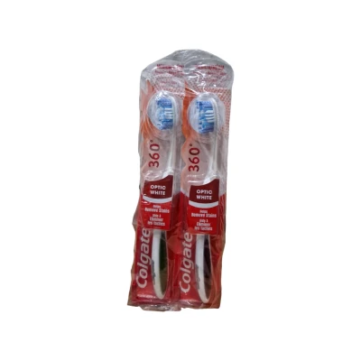 Четка за Зъби Колгейт 360 OPTIC WHITE*12