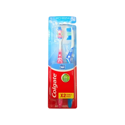 Четка за Зъби Колгейт Duоpack Max fresh Soft*6