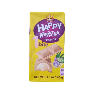 Вафла със сусамов пълнеж HAPPY Karpatka 140gr*12