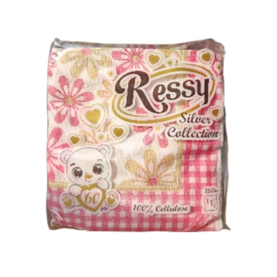 Салфетки RESSY 33х33*20бр Розови