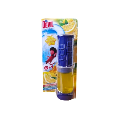 Дискове за тоалетна Dr.Devil 7дози 45мл*10бр Lemon
