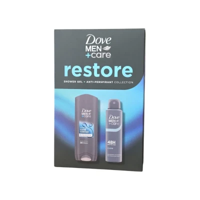 Комплект Dove душ гел 250мл+део 150мл*6 Clean Comfort