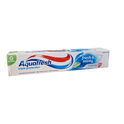 Паста за Зъби Аквафреш 125мл*12 Fresh&Minty