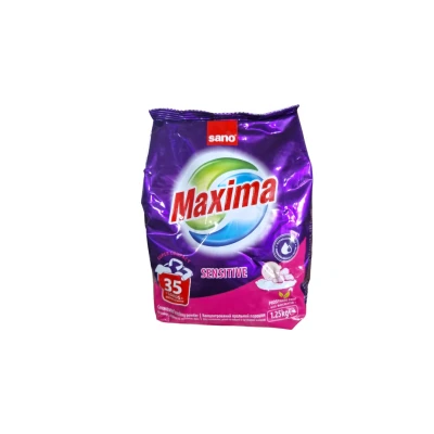 Максима Прах за Пране Сенситив 1.25кг*12бр