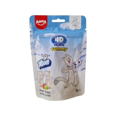Бонбони AMOS 50гр*36 Праскова и грозде