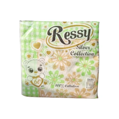 Салфетки RESSY 33х33*20бр Зелени