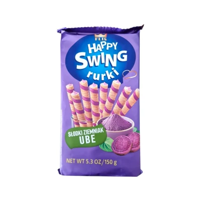 Вафлени пурички UBE HAPPY SWING 150ГР*16
